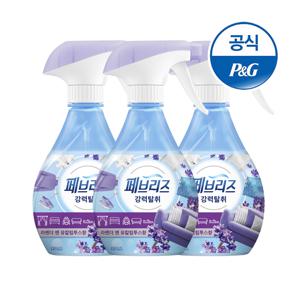섬유탈취제 라벤더유칼리툽스 향 370ml 3개