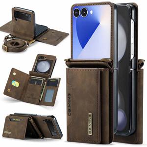 갤럭시Z플립7 FE 6 5 4 3 제트지 힌지보호 카드 수납 가죽케이스