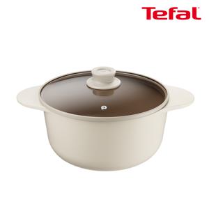 인덕션 주물 아이콘 오트밀크 곰솥냄비 24cm