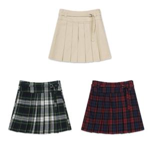 [택가49900원] MKE4RS2211 여아 허리벨트 플리츠 스커트