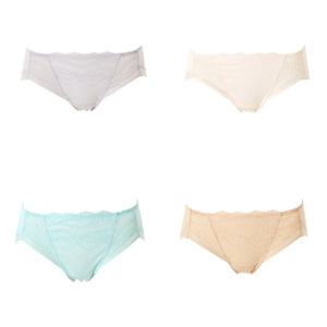 비너스 빅사이즈 엉덩이잘감싸는 편안한 데일리 노라인 레이스팬티VPT9005A