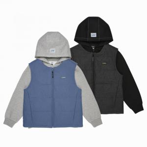 [내셔널지오그래픽키즈] K261UJP010 3 IN 1 디터쳐블 점퍼 조끼 후드집업