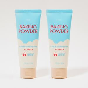 베이킹 파우더 B.B 딥 클렌징 폼 160g x 2개 /섬세한 모공청소 /클렌징폼