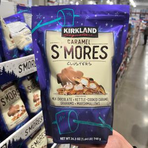 커클랜드 카라멜 스모어 초콜릿 748g / 마시멜로 밀크초코맛