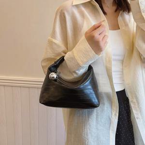 [브리치]  / 여성용 블랙 레더 3웨이 미니백