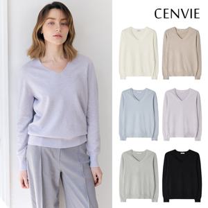 25NEW 에어컴포 홀가먼트 브이넥 니트 1PCS