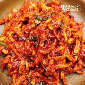 호랑이김치 제주무 월동무 꼬들꼬들 무말랭이 무침