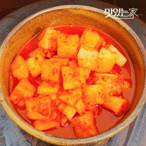 호랑이김치 국산 무 설렁탕 깍두기