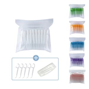 치간칫솔 i형/L형 50개입 + 치실 5P + 휴대용케이스