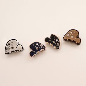 바이데이지 12SH0074 스와로브스키 큐빅 헤어집게핀