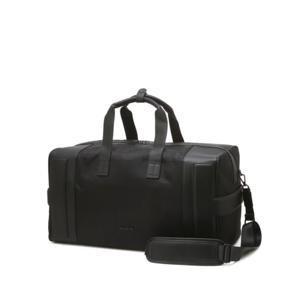 헤지스골프[BEST]남성 PU 믹스 보스턴백HUGF5F601BK