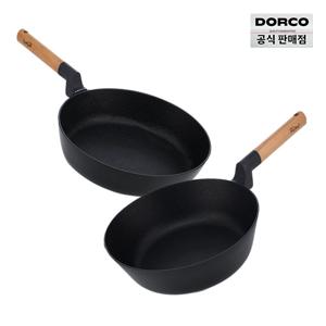 마이셰프 퓨어우드 IH 팬2종세트[팬28+궁중28]