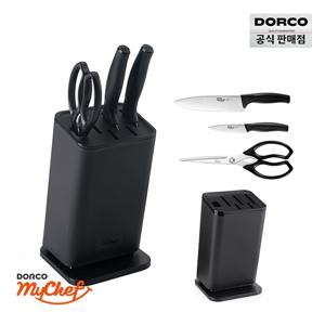 마이셰프 뉴베이직4-1호세트[칼블럭+식도+과도+가위]