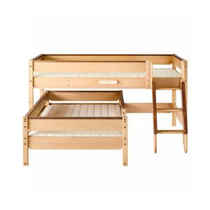 우드베어키즈 ㄱ자형 이층침대