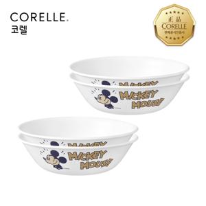 미키 빈티지 면기(대) 4P 세트