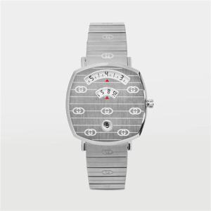 인터로킹 G 35MM 그립 메탈 손목 시계 584267 I1600 8504