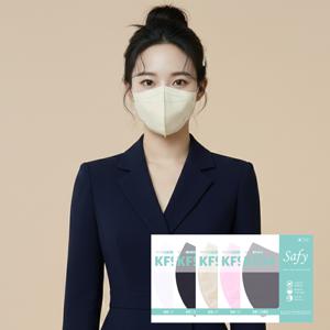 세이피 KF94 새부리형 컬러 마스크 중형 100매