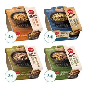 꿀약밥 210G x 4 + 전복내장 200g x 3 + 버섯영양밥 200G x 3+ 뿌리채소영양밥 200G x 3