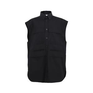 패널 디테일 슬리브리스 포플린 셔츠 8051897 A1189