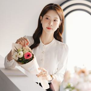 (~XXL까지) 코이첼 소매밴딩 셔링 블라우스 봄 가을 긴팔 하객룩 오피스룩 모임룩 격식룩 빅사이즈