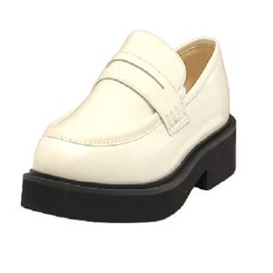 청키한스타일의  여성로퍼4센치  J1574V  IVORY