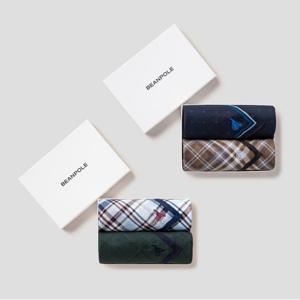 빈폴ACC 체크 손수건 2매 세트 2종 1택