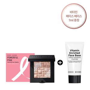 [롯데백화점](핑크리본 에디션) 파워풀 핑크 하이라이팅 파우더 (+ 비타민 페이스 7ml)
