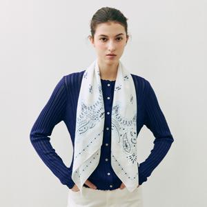 26SS 실크100 스터드 스카프