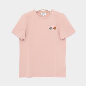 26SS 더블 헤드폭스 패치로고 반팔 여성 티셔츠 OW011CFKJ7026 0172