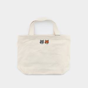 26SS 더블 폭스헤드 패치로고 여성 토트백 OW511CFWW0096 P700