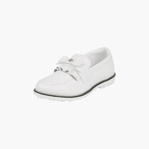 [LIVE]프릴 리본 골프화(화이트)