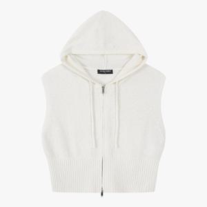 [모다울산]후드 집업 조끼 스웨터 TGKA25301_US