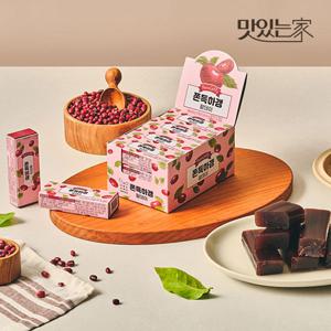 양갱 쫀득하갱 팥/군고구마데이 2세트 선택 팥양갱 군고구마양갱