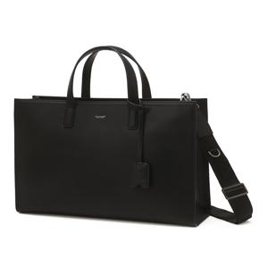 JUBA5F630BK [LUKE][노트북수납] 루크 블랙 소가죽 토트백