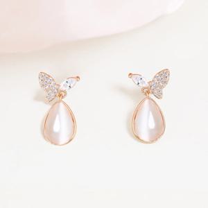[브리치] 리즈타라 / 14k 제니 나비 티얼스 자개 귀걸이  주문제작
