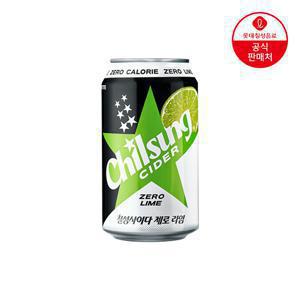 롯데칠성 칠성사이다 제로 라임 355ml x 24개