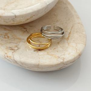 [브리치]  / 슬림 라인 레이어드 오픈링