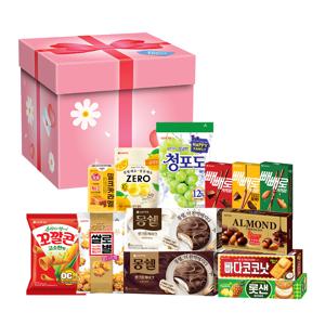 설 선물세트 13종 (빼빼로,꼬깔콘,몽쉘,청포도,롯데샌드 등)
