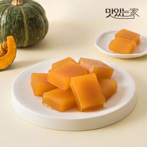 화과방 호박맛 양갱 40gx50개입 / 벌크형 대량 큐빅양갱