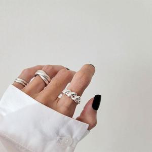 [브리치]  / 꽈베기 오픈 은반지