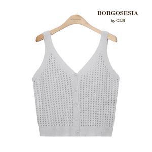 25SS 캐시미어100 스팽글 뷔스티에