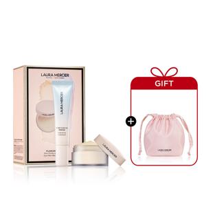 [리미티드]플로리스 트리츠 미니 프라이머 & 세팅 파우더 듀오[+파우치]