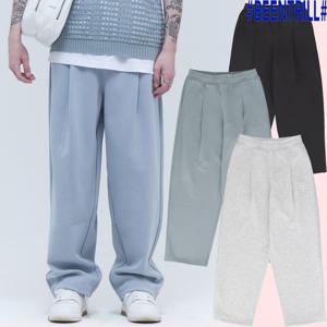 [빈트릴]베이스볼 원턱 와이드핏 스웻팬츠 BA232TP001