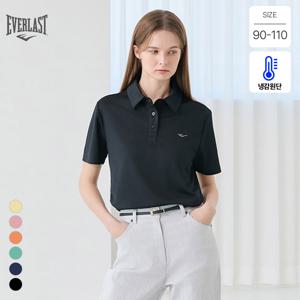에버라스트 데일리 여성 쿨원단 카라 반팔티셔츠 PK티 골프티셔츠 정장룩 오피스룩 Bon-2585