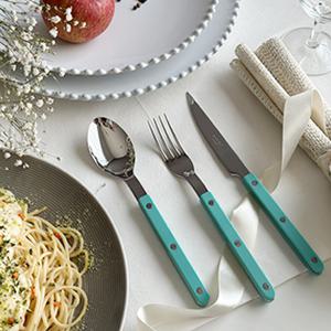 비스트로 샤이니 디너세트 13color 디너스푼+디너포크+디너나이프