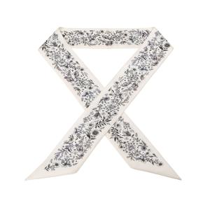 [인기신상]HISC6E381IV_[Jardin]여성 뜨왈드주이 아이보리 플라워 실크 스카프