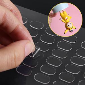 피규어 고정 스티커 투명 양면 자국 안남는 테이프 가챠 미니어처 차량 대시보드 꾸미기 재료