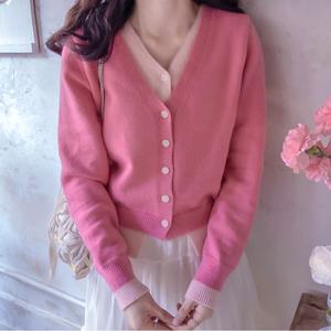 프랜스 레이어드 보들쫀득 도톰따스미 봄봄가디건