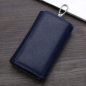스마트 키홀더지갑(네이비)소가죽 열쇠 키지갑 자동차열쇠고리 가죽키홀더 l