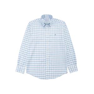 [정상가 169000원] 레귤러핏 논아이론 옥스포드 체크 셔츠 (그린) (BBTHMM7933IES)